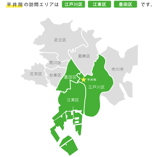 錦糸町エリア訪問エリア